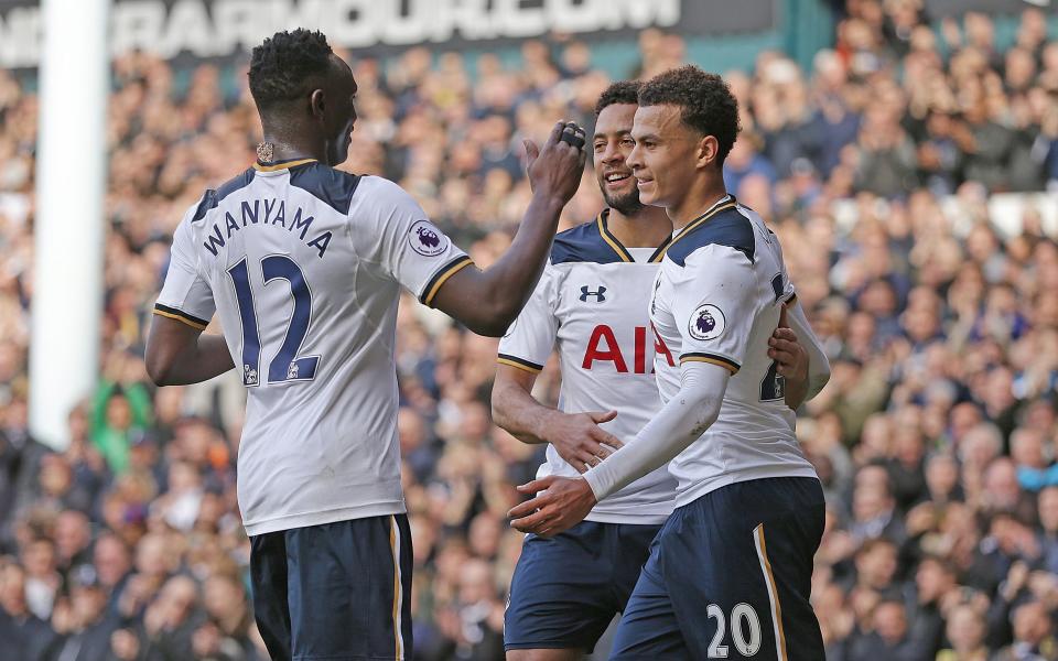 Spurs maintained their superb home record on Sunday - Copyright (c) 2017 Rex Features. No use without permission.