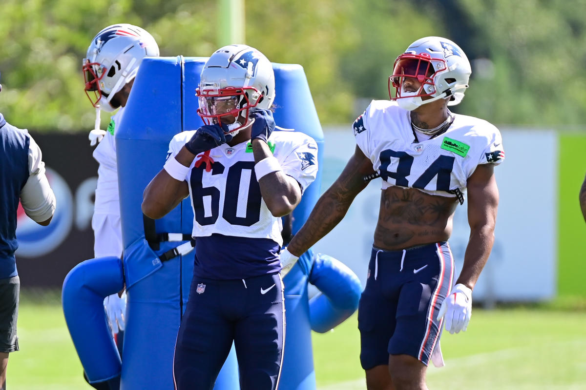 Kendrick Bourne responded to criticism of Patriots wide receivers