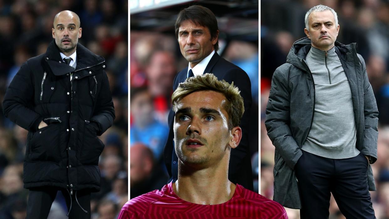 Pep Guardiola and Jose Mourinho are going head-to-head, Antonio Conte is drawing up a shopping list and Antoine Griezmann has received offers.