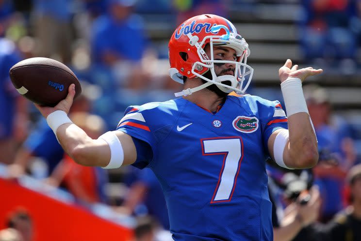 Will Grier sat out the 2016 season after a suspension. (Getty)