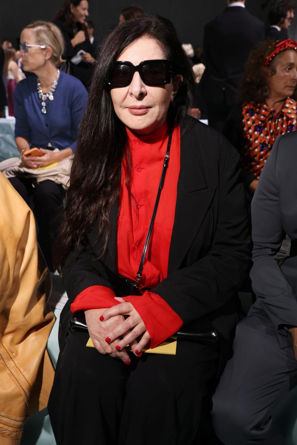 Marina Abramović at Prada (Getty Images for Prada)