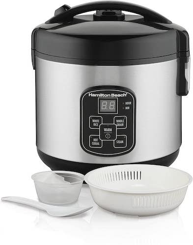 best rice cookers, Hamilton Beach Digital Rice Cooker and Food Steamer