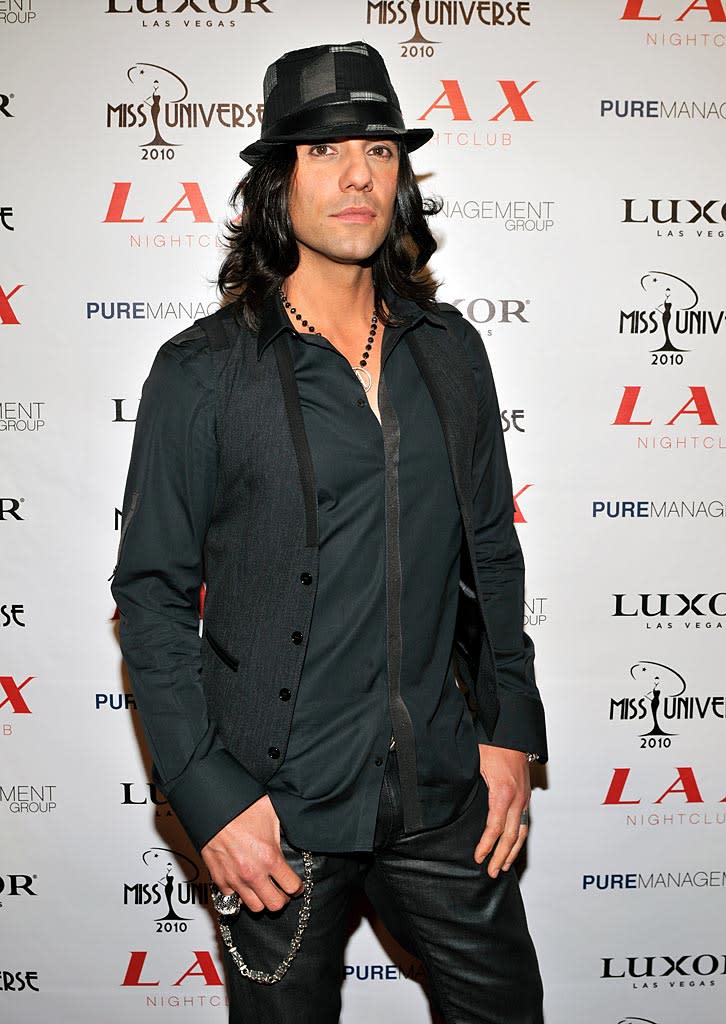 Criss Angel Miss Universe Prty