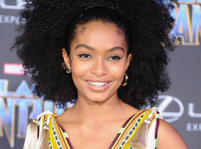 Yara Shahidi; Black Panther Premiere, 2018