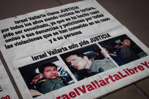 Familiares de Israel Vallarta exigen su liberación.