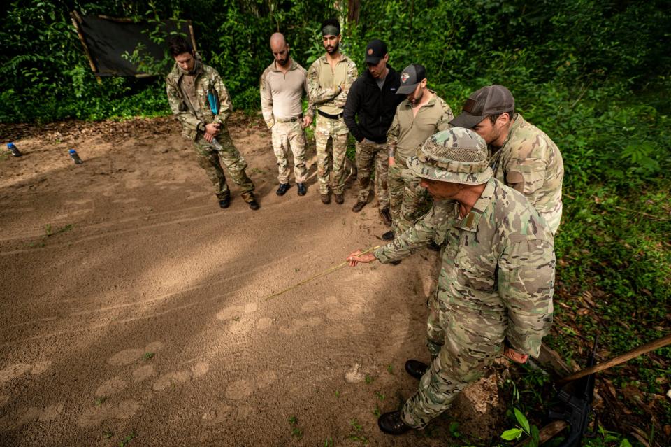 Air Force pararescuemen jungle training Hawaii