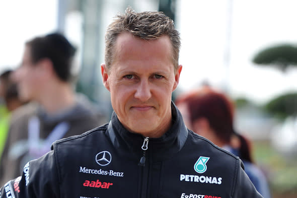 Michael Schumacher snowing small and encouraging signs after ski accident