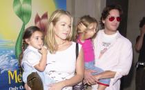 <p>Nicht ganz so lange wie ihre Freundschaft mit Tori Spelling hielt ihre Ehe mit "Twilight"-Star Peter Facinelli. Doch Garth fand nach der Scheidung neues Glück... (Bild: Getty Images)</p> 