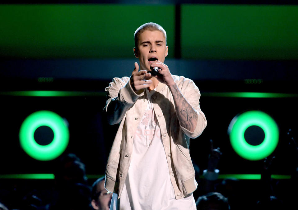 <p>No. 6 (tie): Justin Bieber <br> Age: 22 <br> Earnings: $56 million <br> (Photo by Kevin Winter/Getty Images) </p>