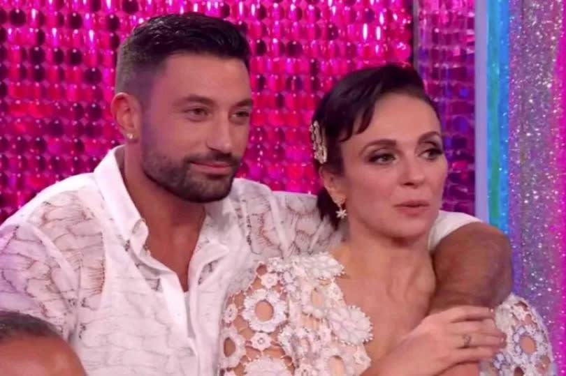 Giovanni Pernice and Amanda Abbington