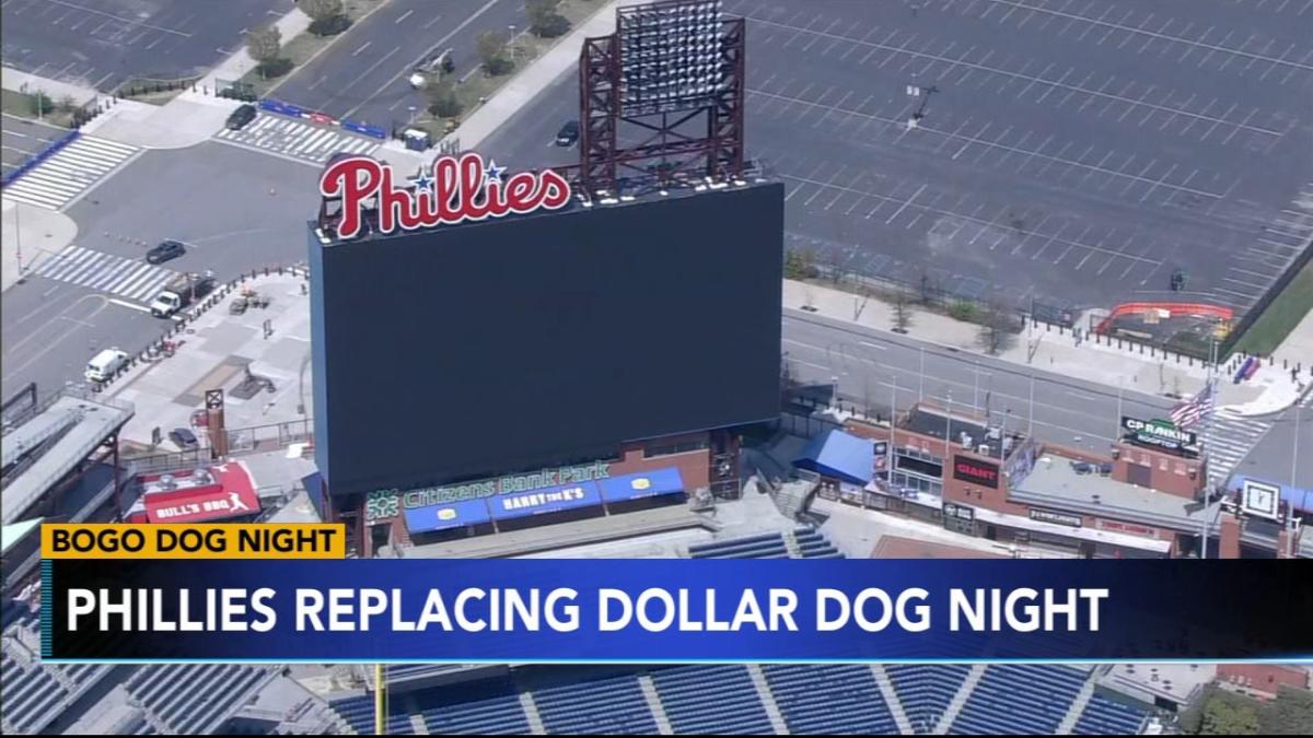 Phillies end 'Dollar Dog Nights' Here's what is replacing them