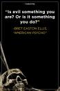 <p>“Is evil something you are? Or is it something you do?”</p>