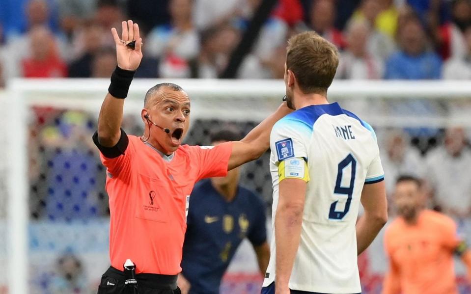 Wilton Sampaio was in the spotlight during England's match against France - AFP