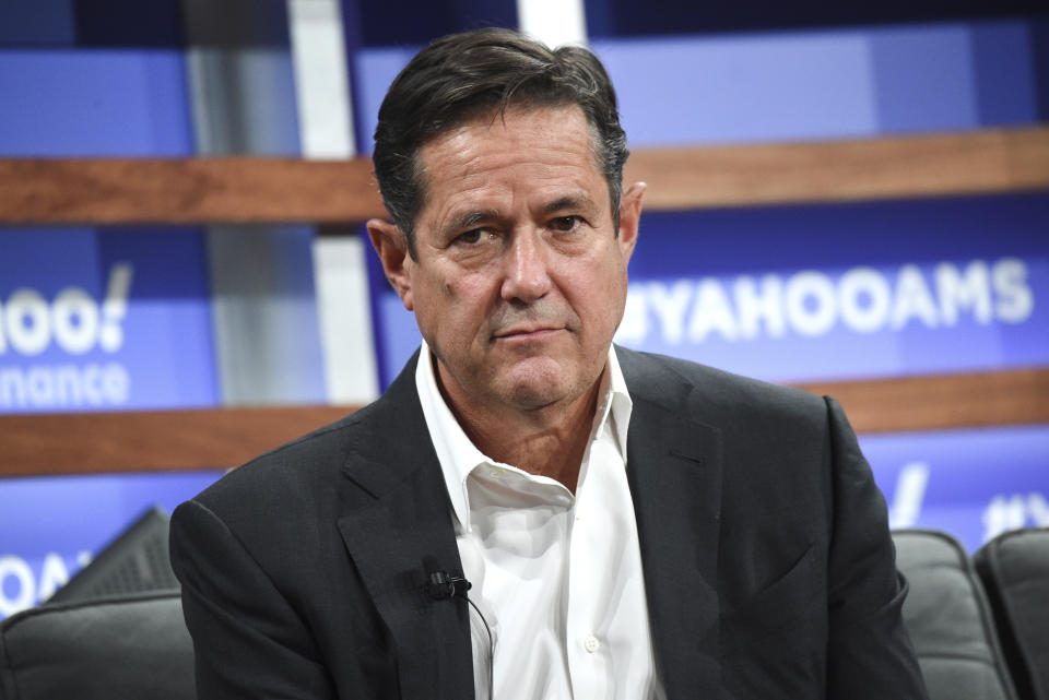 Barclays CEO Jes Staley participates in the Yahoo Finance All Markets Summit at Union West on Thursday, Oct. 10, 2019, in New York. (Photo by Evan Agostini/Invision/AP)