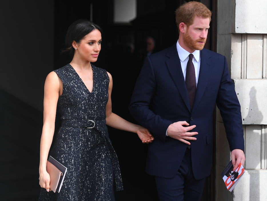 Meghan Markle and Prince Harry have asked for respect to be shown for her father Thomas (Picture: PA)