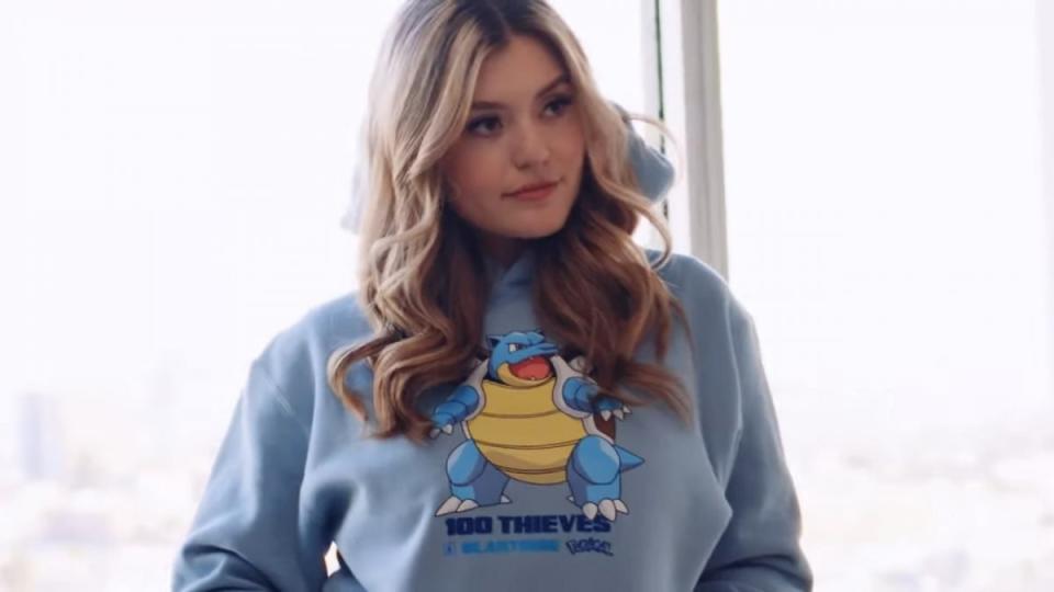 pokemon 100 thieves sweater