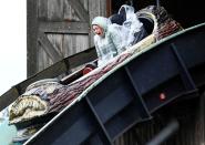 Two thousand people visit Hellendoorn theme park in the Netherlands as part of an experiment