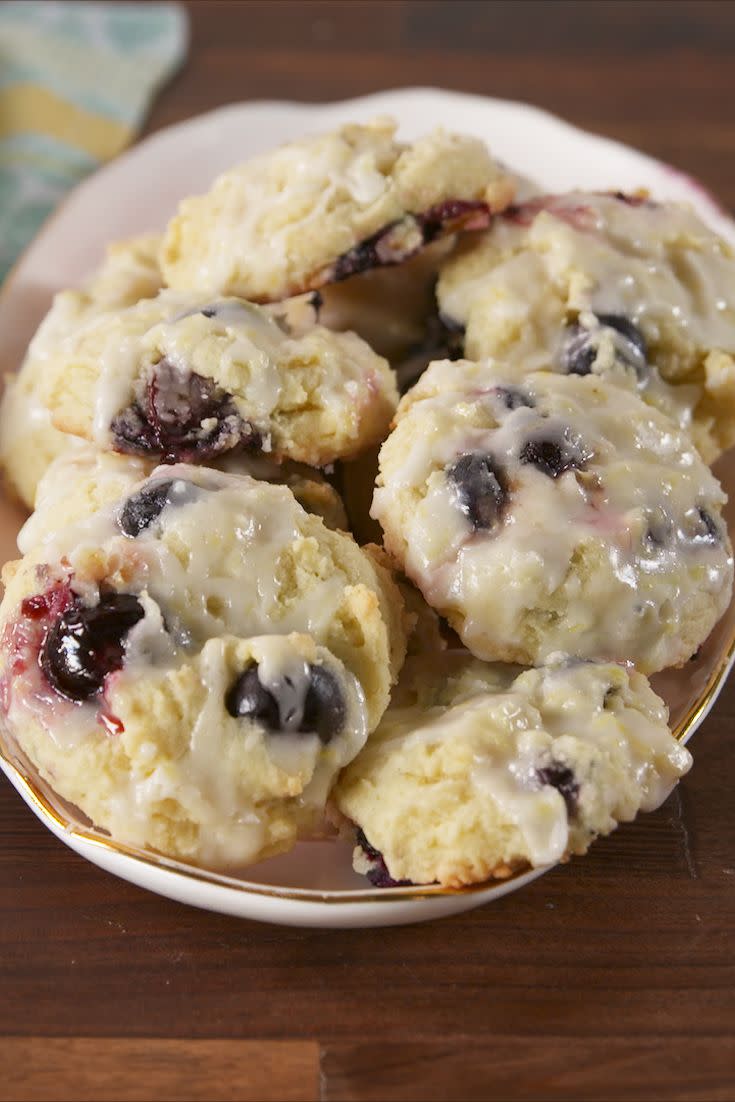 Best Blueberry Cream Cheese Cookies