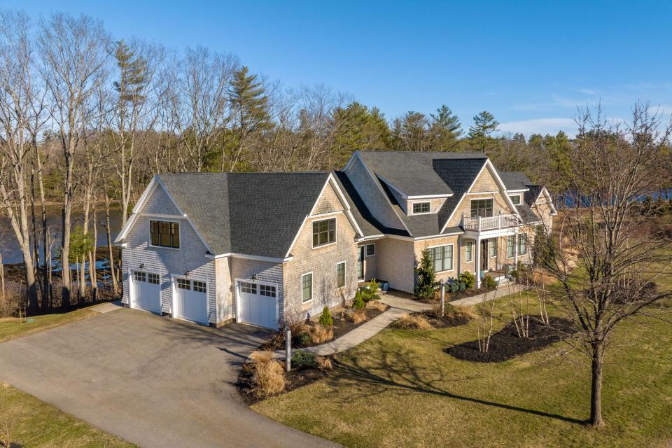 This five-bedroom, six-bathroom home at 44 Saddle Trail Drive in Dover sold for $3.75 million last April.