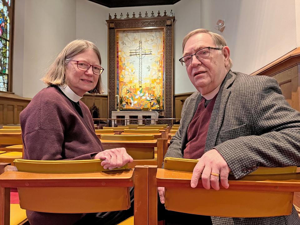 The Rev. Kay Ashby and the Rev. Joe Ashby are retiring.