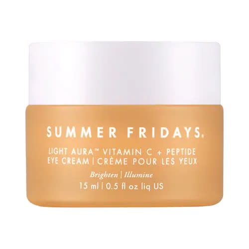 Summer Fridays Light Aura Vitamin C + Peptide Eye Cream - Credit: Courtesy