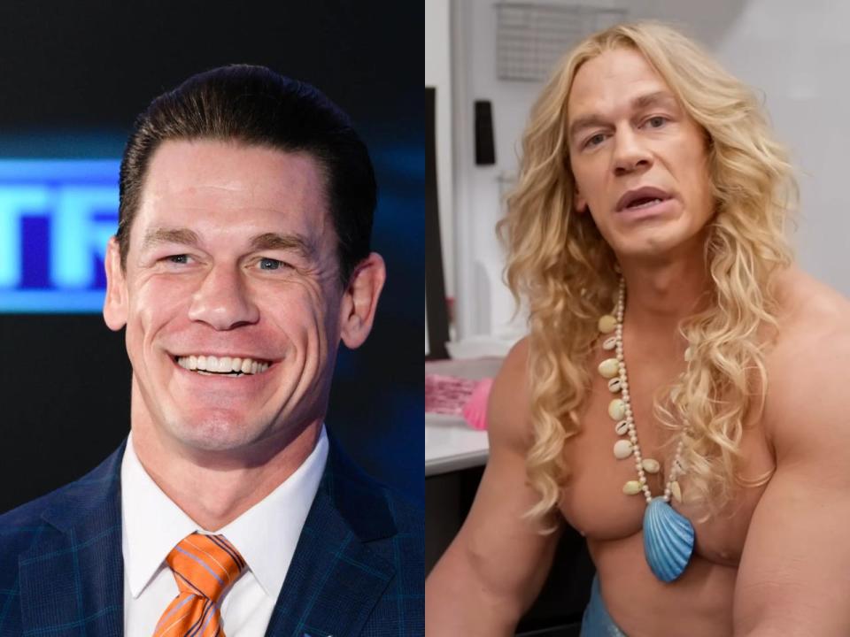 John Cena as Merman Ken in Barbie