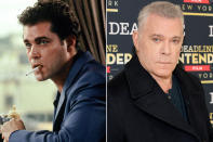<p><a href="https://people.com/tag/ray-liotta/" rel="nofollow noopener" target="_blank" data-ylk="slk:Ray Liotta;elm:context_link;itc:0;sec:content-canvas" class="link ">Ray Liotta</a> found his breakout role as mobster protagonist and FBI informant Henry Hill in 1990's <em>Goodfellas</em>, one year after appearing as "Shoeless" Joe Jackson in <em>Field of Dreams.</em></p> <p>The Emmy-winner fully went to the other side with his subsequent roles, playing cops and FBI agents in the likes of <em>Cop Land</em>, <em>Hannibal</em>, <em>John Q</em>, <em>Identity</em>, <em>Smokin' Aces</em> and <em>Observe and Report</em>. One of his last roles was in HBO's <a href="https://people.com/tag/the-sopranos/" rel="nofollow noopener" target="_blank" data-ylk="slk:Sopranos;elm:context_link;itc:0;sec:content-canvas" class="link "><em>Sopranos</em></a> prequel <i>The Many Saints of Newark.</i></p> <p>Liotta <a href="https://people.com/movies/ray-liotta-dead-at-age-67/" rel="nofollow noopener" target="_blank" data-ylk="slk:died in his sleep;elm:context_link;itc:0;sec:content-canvas" class="link ">died in his sleep</a> at age 67 while filming the movie <i>Dangerous Waters</i> in the Dominican Republic in May 2022.</p>