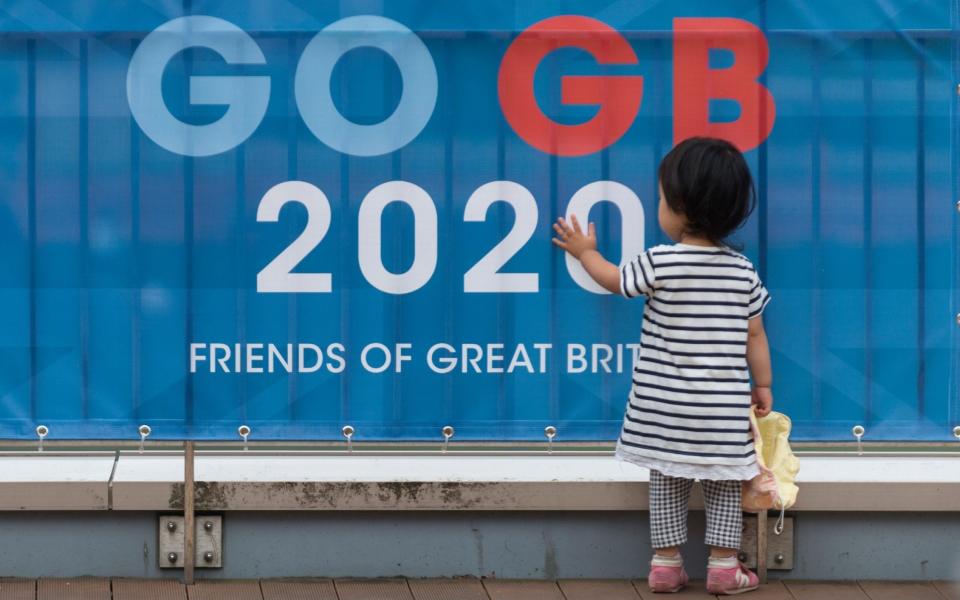 Go GB banner in Tokyo – Team GB to pressurise Government into fast-tracking its athletes for vaccination - ROBERT GILHOOLY