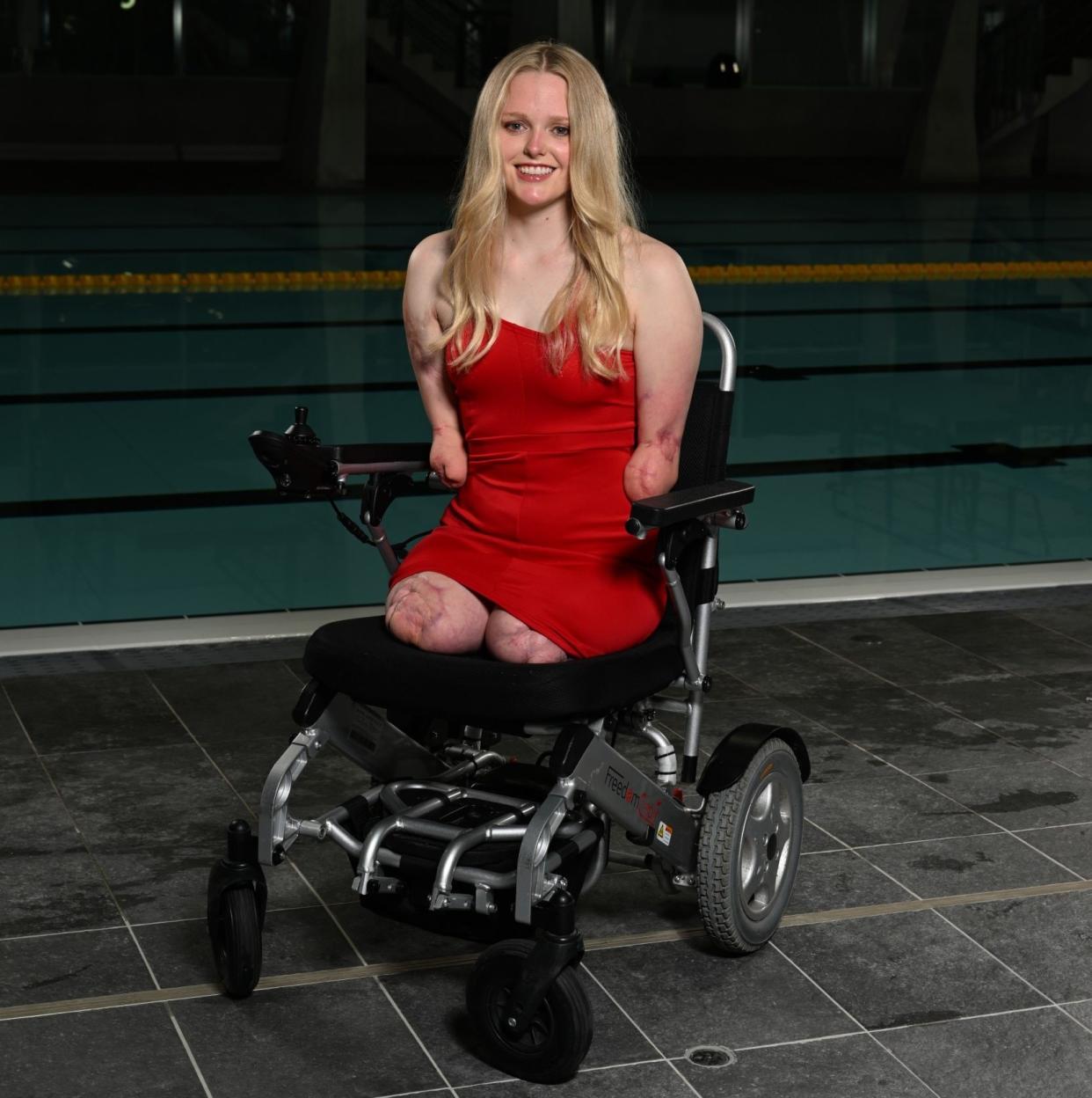 Ms Challis is looking to upgrade the backstroke silver she won in Tokyo at this year's Paralympics in Paris