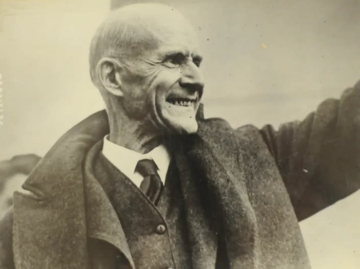 Eugene Debs, kandidierte fünfmal für die Sozialistische Partei Amerikas für das Amt des US-Präsidenten. (PhotoQuest/Getty Images)