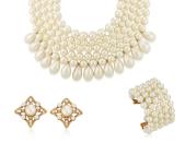 <p>This darling set that feels like pieces Coco Chanel would have worn for any occasion is estimated to be worth $3,600 to $5,800.</p>