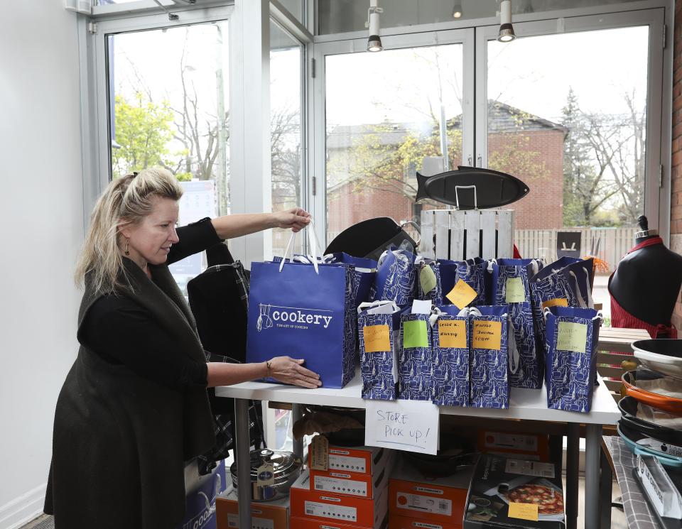 Since COVID-19 regulations were introduced, online sales have surged since non-essential retailers have been forced to shutter in-person operations. (Richard Lautens/Toronto Star via Getty Images)