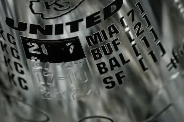 <p>Jostens/Youtube</p> The typo on the 2024 Super Bowl championship rings.