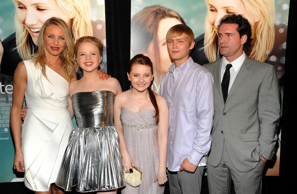 My Sisters Keeper NY Premiere 2009 Cameron Diaz Sofia Vassilieva Abigail Breslin Evan Ellinson Jason Patric