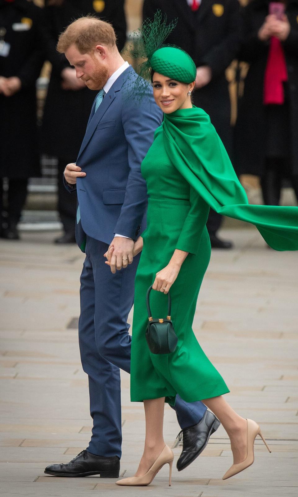 The Duke and Duchess of Sussex arrive at the Commonwealth Service at Westminster Abbey, London on Commonwealth Day