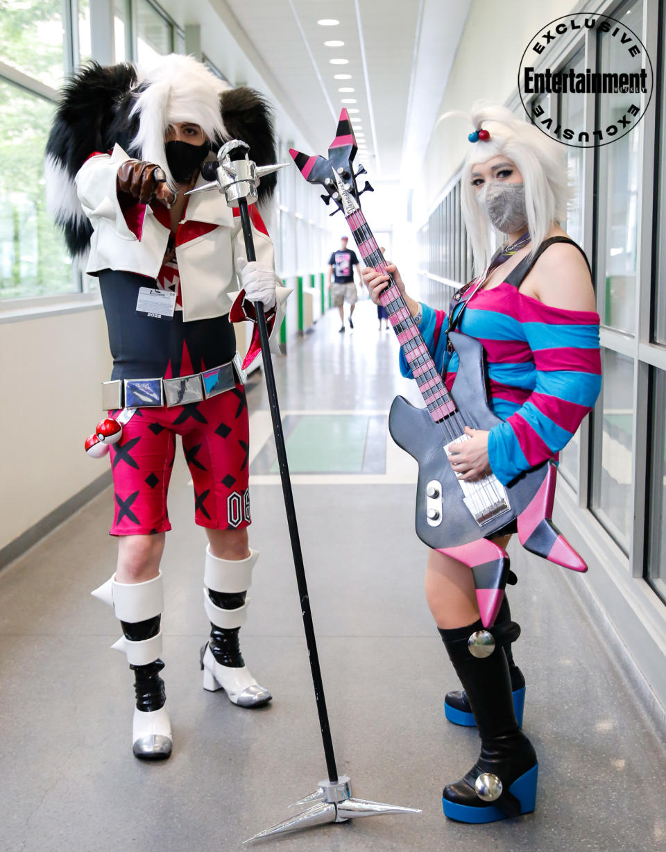 Piers and Roxie from <em>Pokemon</em> cosplayers