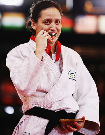 Darcina Manuel won both New Zealand's first individual medal of the Games, and the our first in the judo.