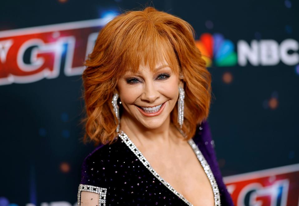 PASADENA, CALIFORNIA - SEPTEMBER 20: Reba McEntire attends "America's Got Talent" Red Carpet at Hotel Dena on September 20, 2023 in Pasadena, California. (Photo by Frazer Harrison/Getty Images) ORG XMIT: 776038360 ORIG FILE ID: 1693063405