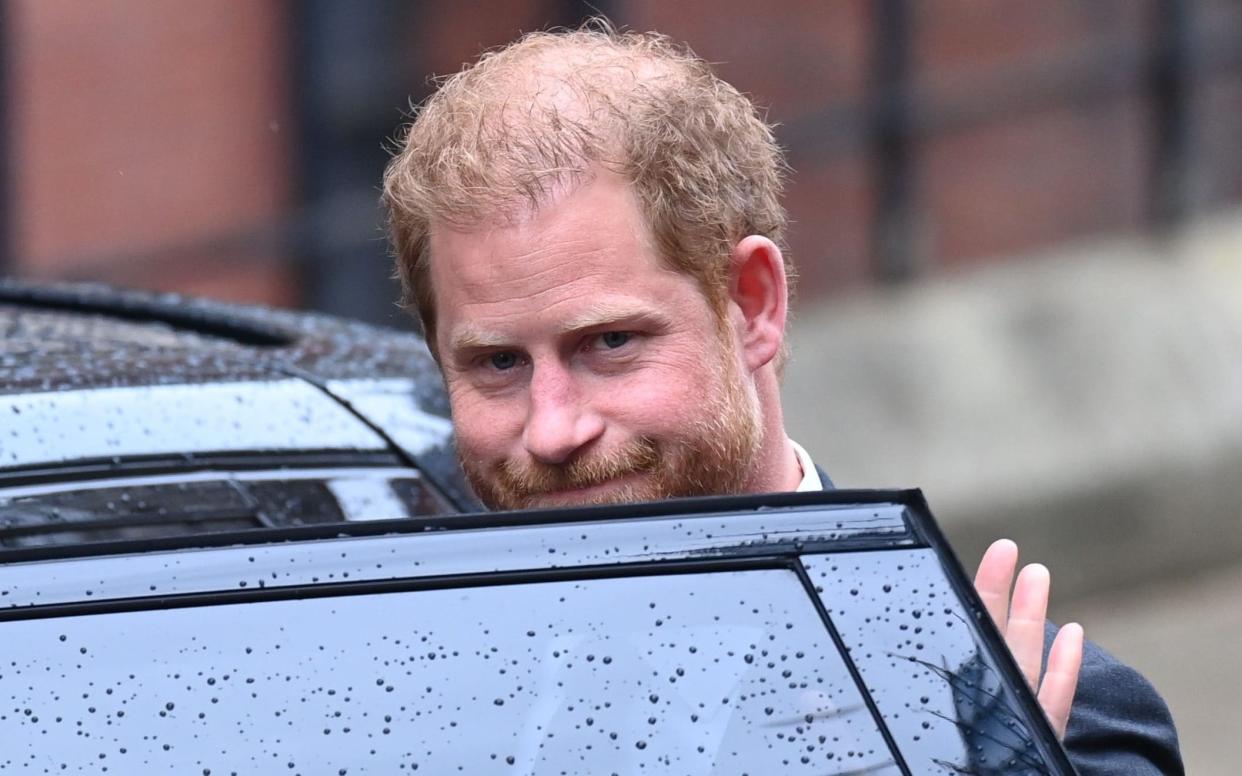 Prince Harry - NEIL HALL/EPA-EFE/Shutterstock