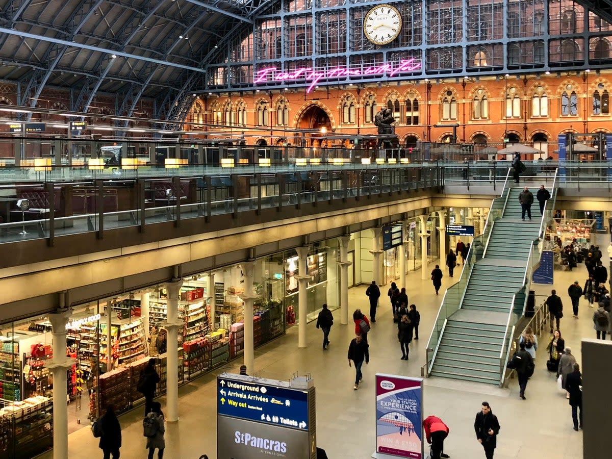 Room for more? London St Pancras International, the UK hub for Eurostar trains to Paris, Brussels and Amsterdam (Simon Calder)