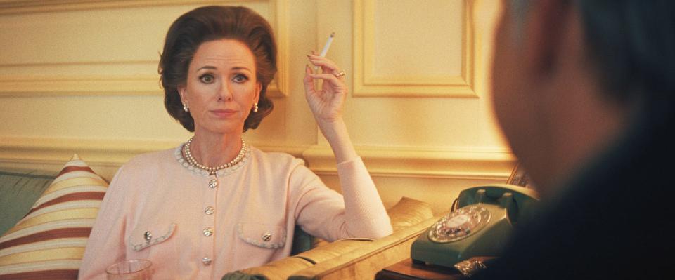 Babe Paley (Naomi Watts) in episode 1 of "Feud: Capote vs. The Swans."