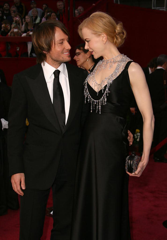 Oscars 2008 Keith Urban Nicole Kidman