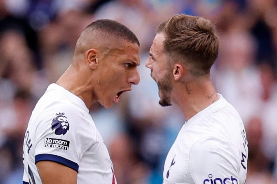 Richarlison produced a goal and an assist in stoppage-time  (Action Images via Reuters)