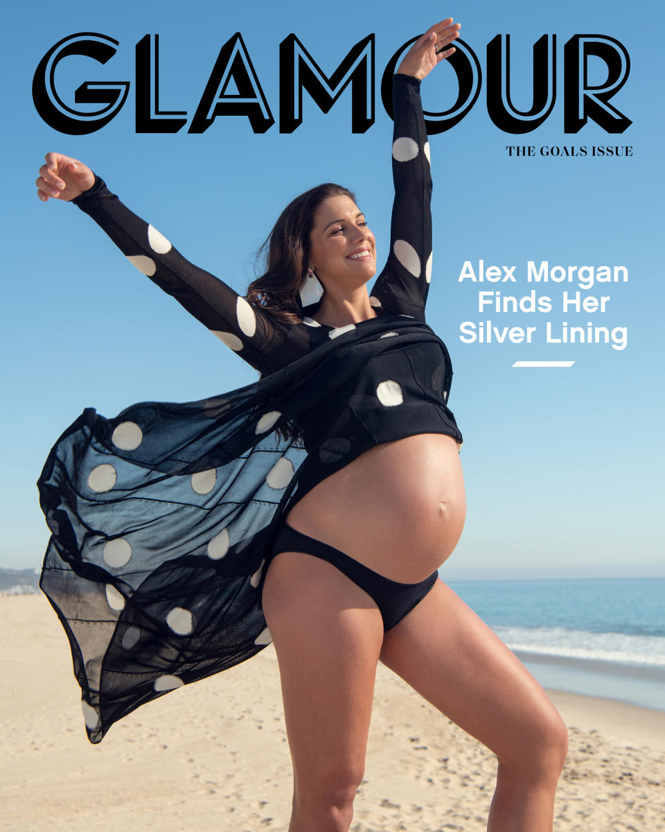 Alex Morgan on Glamour cover (Radka Leitmeritz exclusively for Glamour)