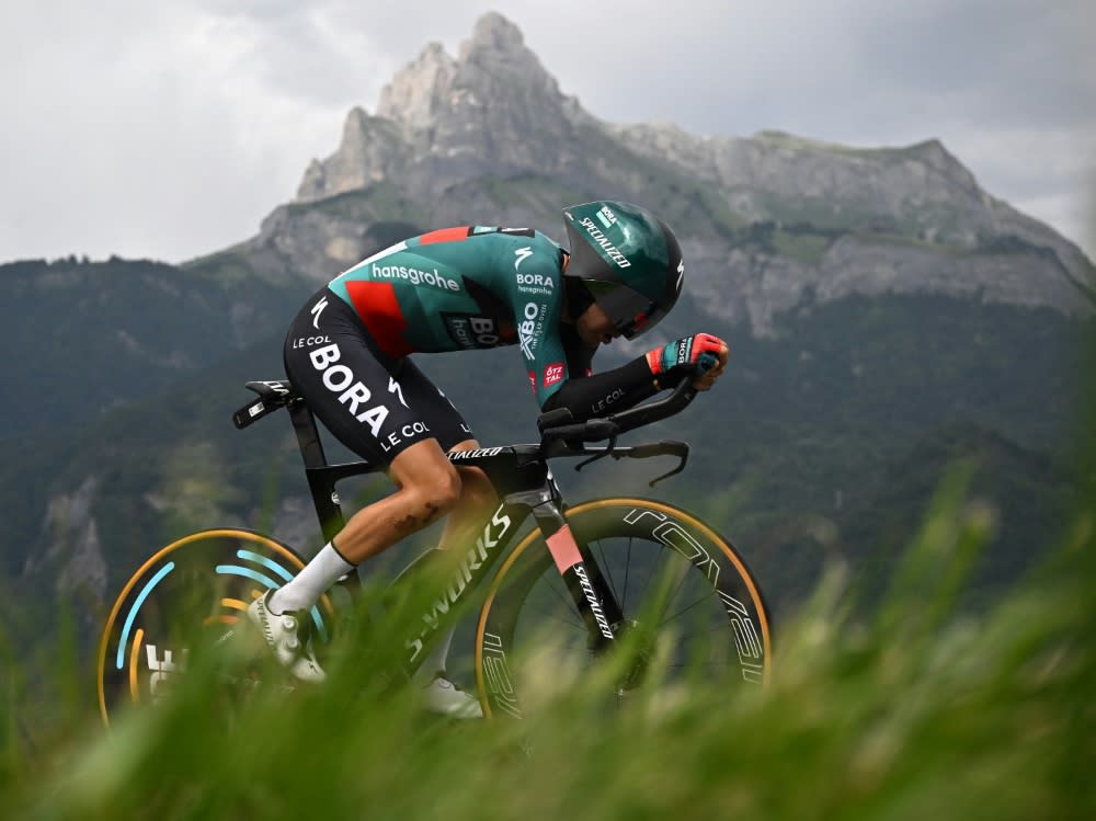 Emanuel Buchmann beim Giro 2023 (MARCO BERTORELLO)