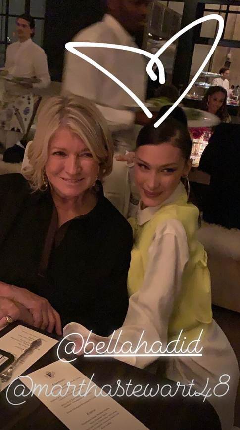 Instagram: Bella Hadid Attends Louis Vuitton x Chrome Hearts