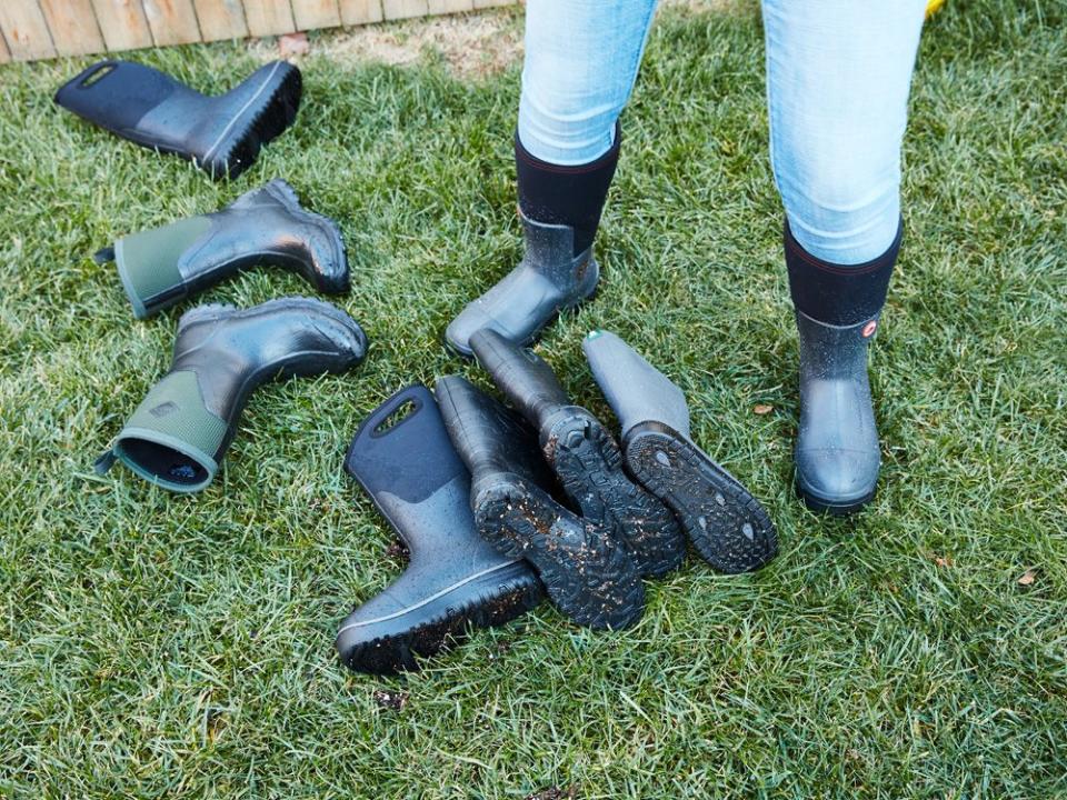 rubber boot testing