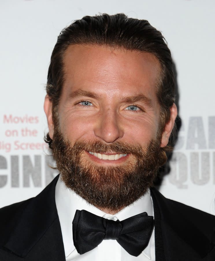 Bradley Cooper kann sich freuen: Er gilt jetzt als weltweit zweitschönster Mann. (Bild: Getty Images)