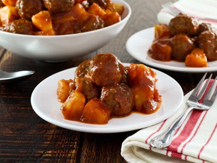 Sweet and Sour Meatballs