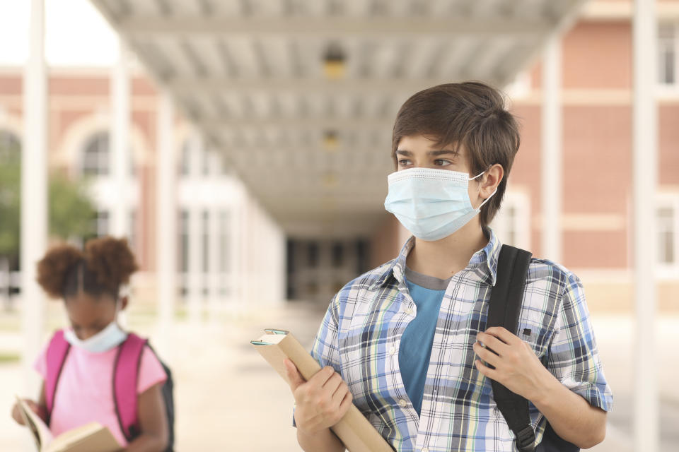 Now, kids are faced with a new challenge: returning to the classroom after a year at home. (Photo: Getty Images)